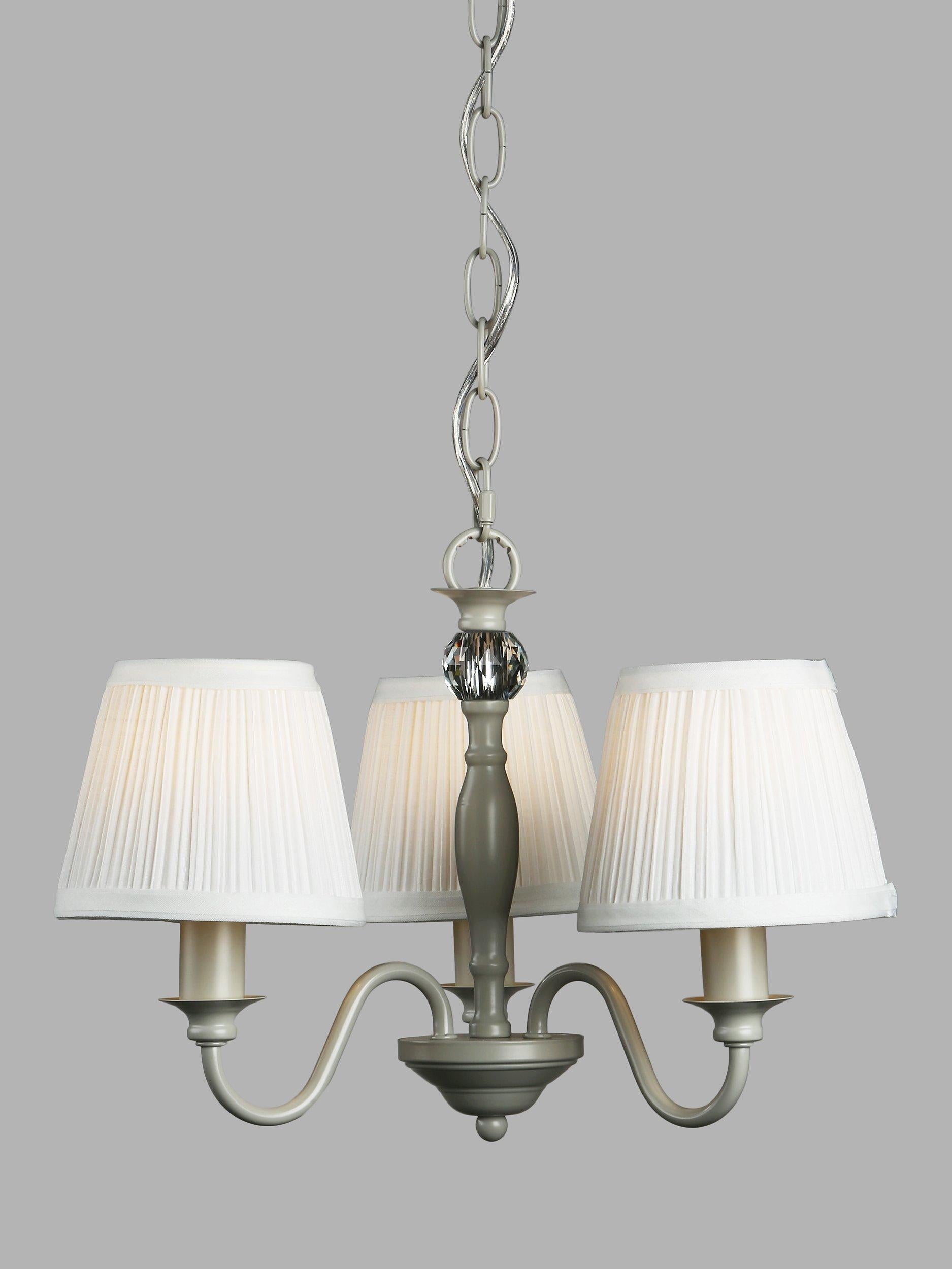 Laura Ashley Ellis 3 Arm ceiling light in painted finish - British product