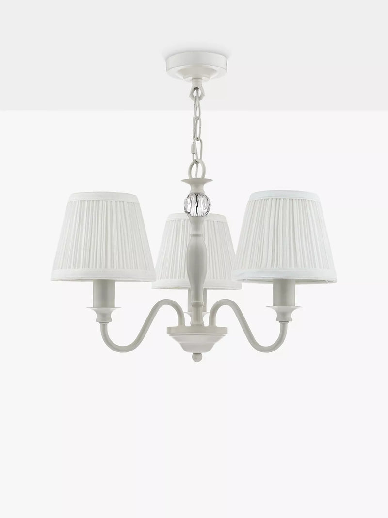 Laura Ashley Ellis 3 Arm ceiling light in painted finish - British product