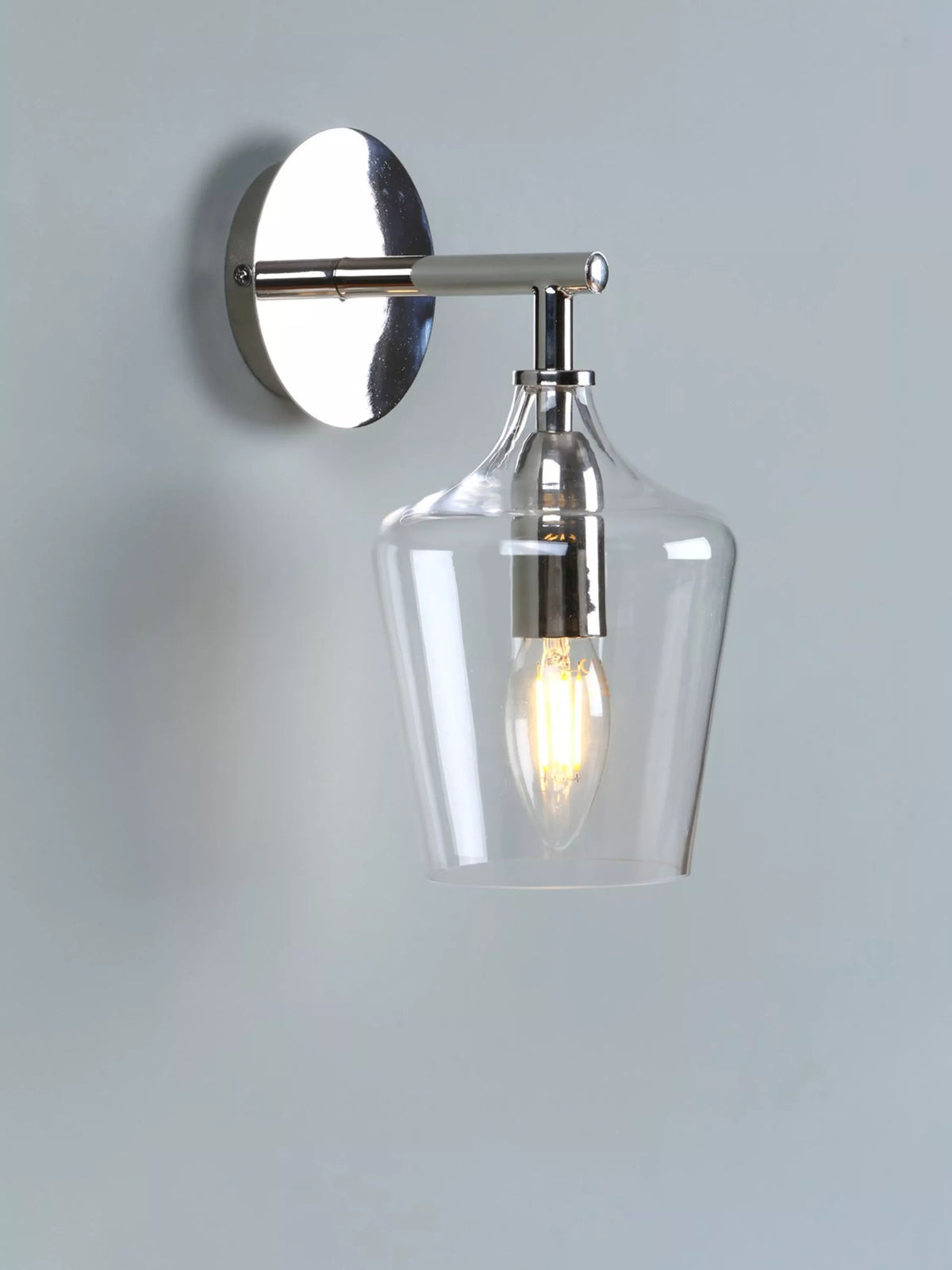 Laura Ashley Ockley glass wall light - British product