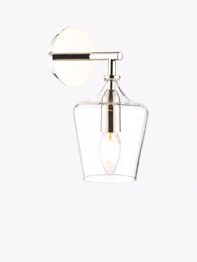 Laura Ashley Ockley glass wall light - British product