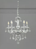 Laura Ashley Harriet crystal 5 arm chandelier, imported from the UK