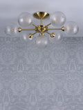 Laura Ashley Atherton semi flush ceiling light, UK version