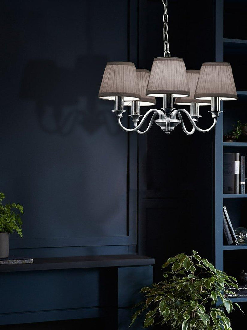 Laura Ashley Ellis 5 arm ceiling light, imported from the UK