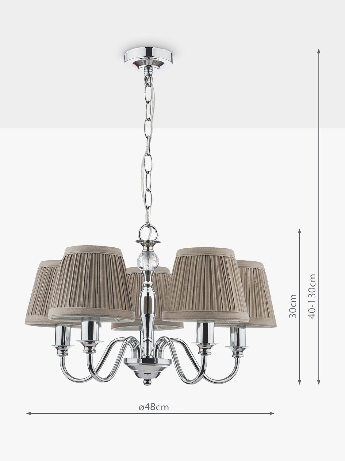 Laura Ashley Ellis 5 arm ceiling light, imported from the UK