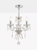 Laura Ashley Harriet crystal chandelier clear UK version