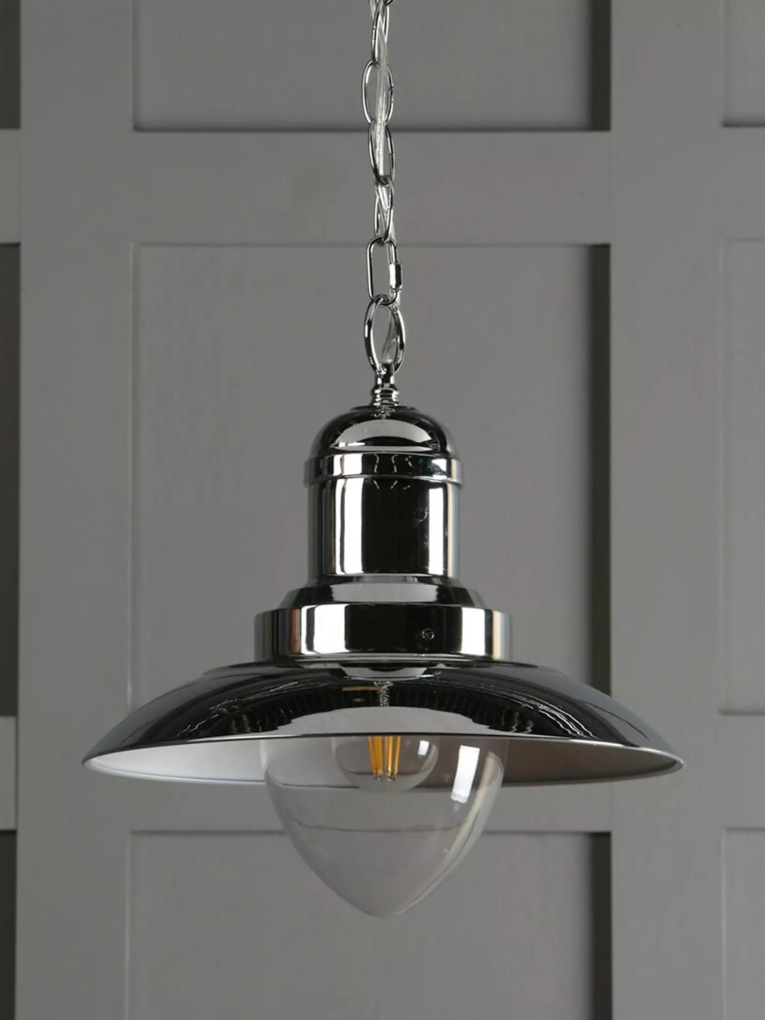 Laura Ashley Corbridge pendant light, adjustable height - British product