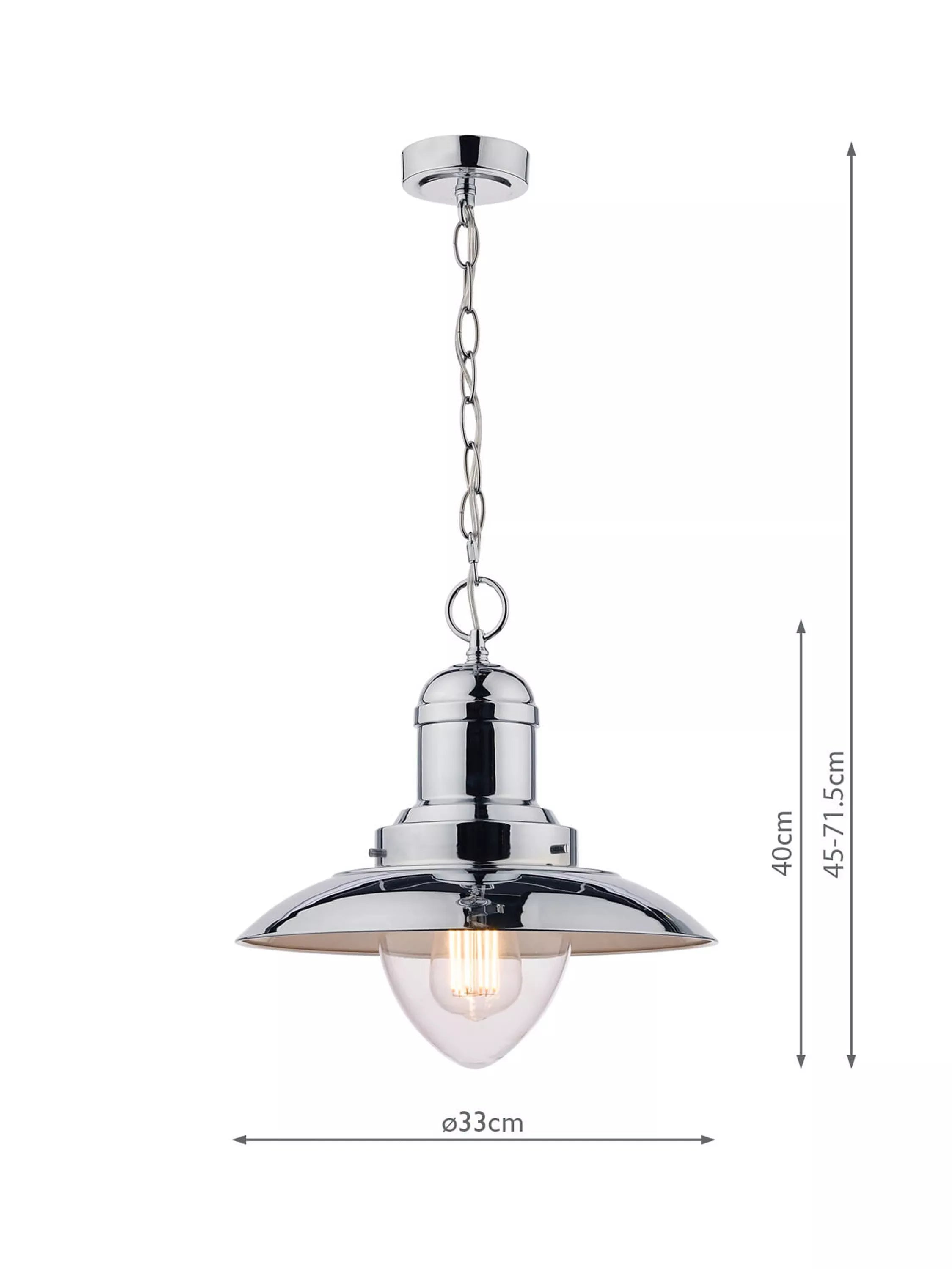 Laura Ashley Corbridge pendant light, adjustable height - British product