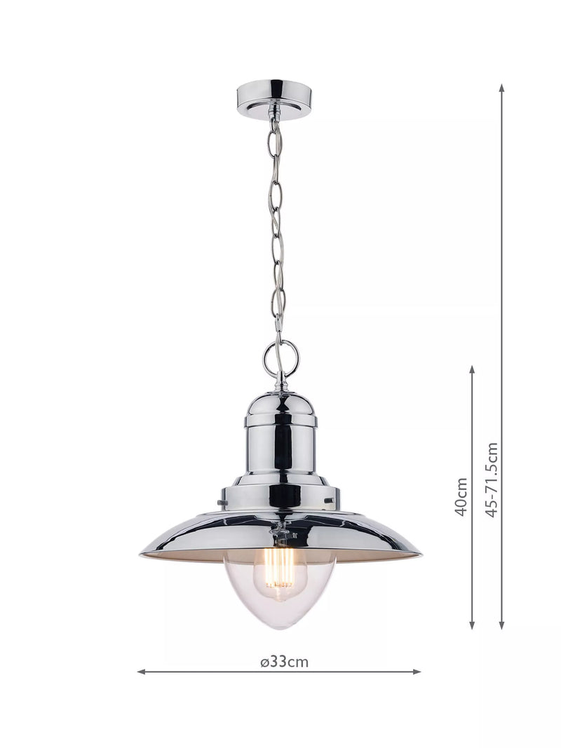 Laura Ashley Corbridge pendant light, adjustable height - British product