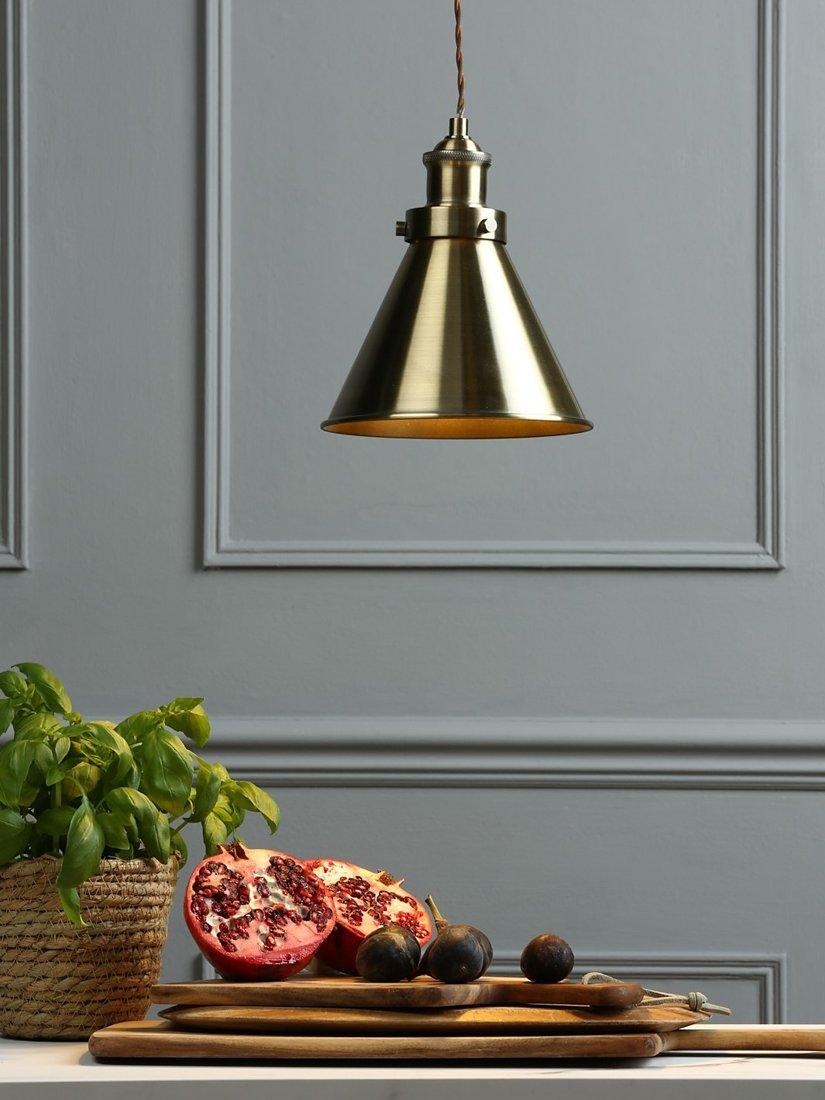 Laura Ashley Rufus ceiling light antique finish, UK version