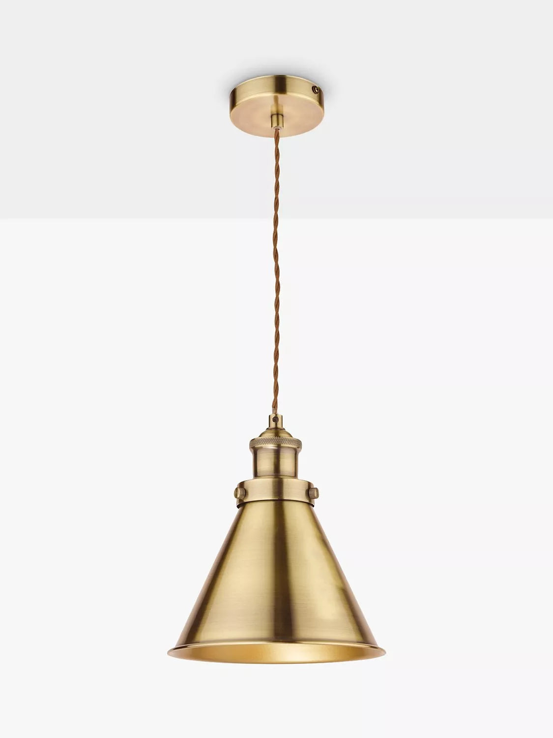 Laura Ashley Rufus ceiling light antique finish, UK version
