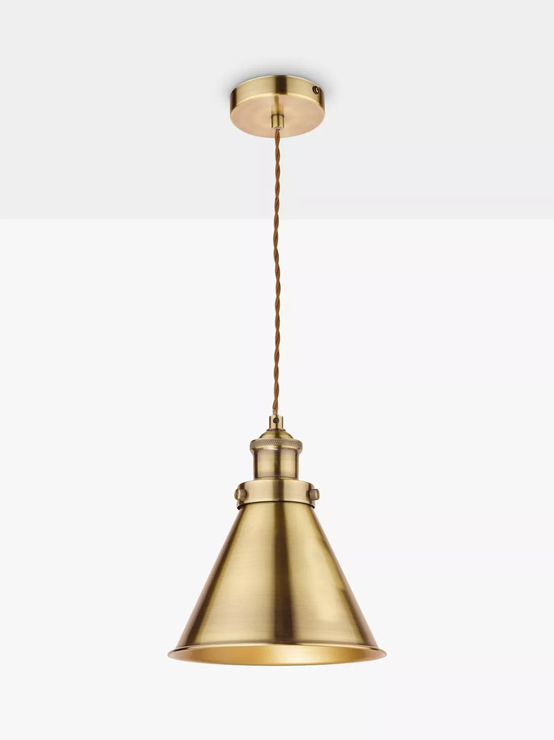 Laura Ashley Rufus ceiling light antique finish, UK version