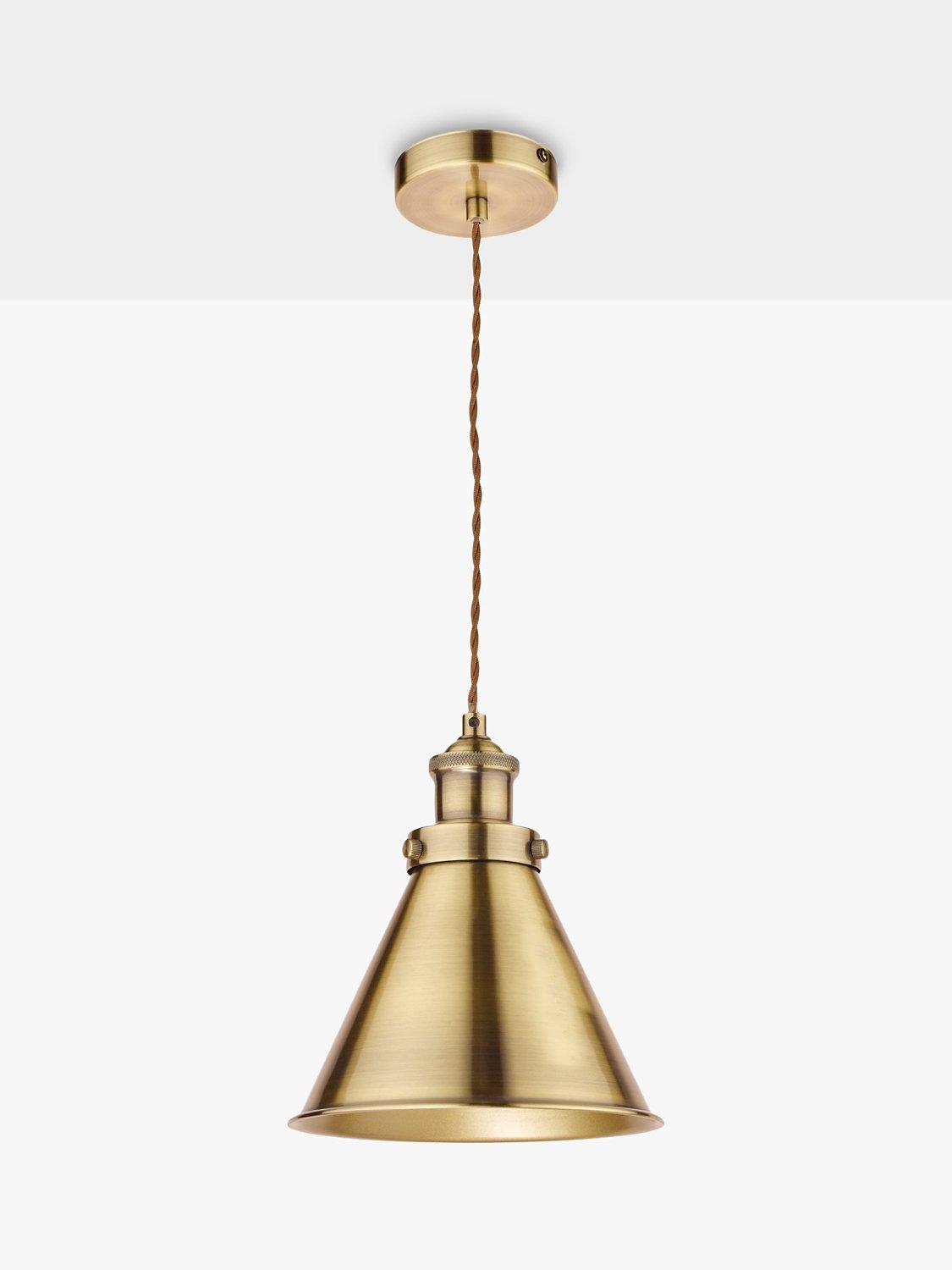 Laura Ashley Rufus ceiling light antique finish, UK version