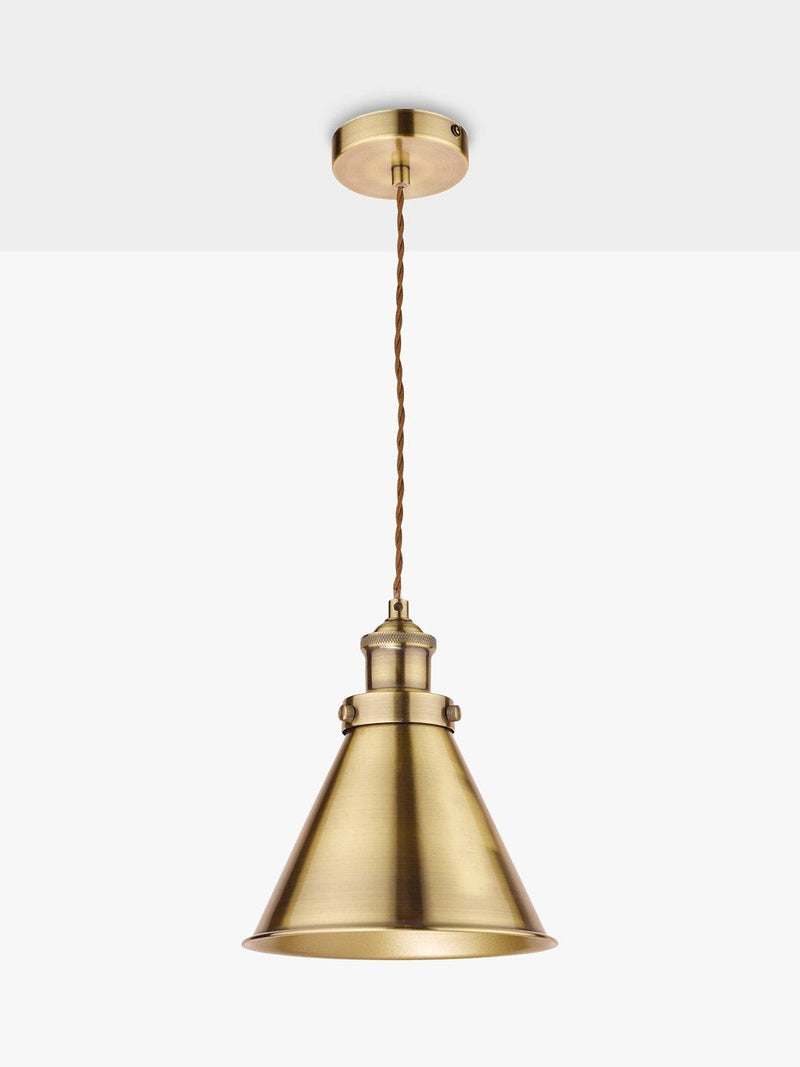 Laura Ashley Rufus ceiling light antique finish, UK version