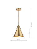 Laura Ashley Rufus ceiling light antique finish, UK version