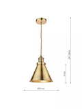 Laura Ashley Rufus ceiling light antique finish, UK version