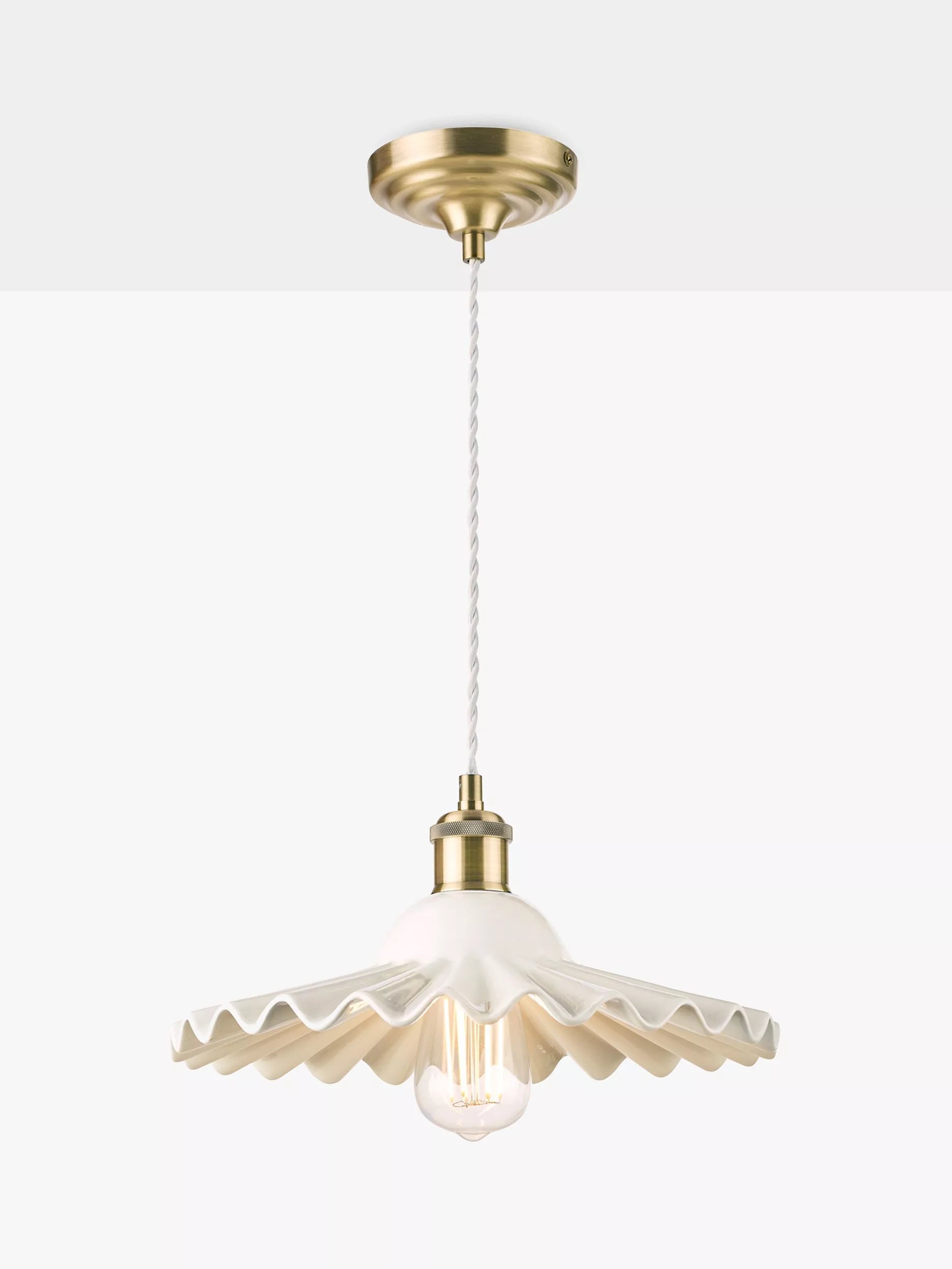 Laura Ashley Beca ceramic ceiling light large (British brand)