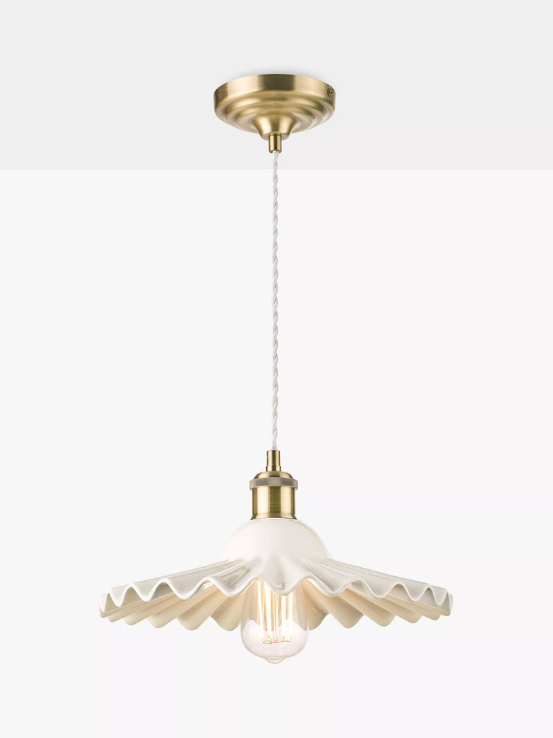 Laura Ashley Beca ceramic ceiling light large (British brand)