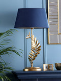 Laura Ashley leaf table lamp gold, UK version