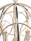 Laura Ashley Orbital pendant ceiling light polished nickel (British brand)