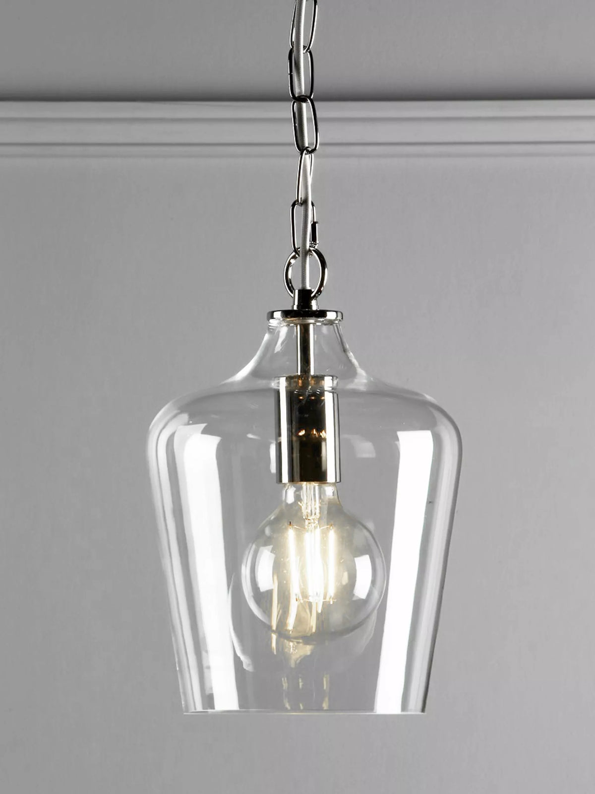 Laura Ashley Ockley glass ceiling light (British brand)