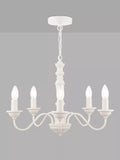 Laura Ashley Tate Chandelier Matt White Ceiling Light - British product