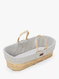 The Little Green Sheep Organic Knitted Moses Basket & Mattress