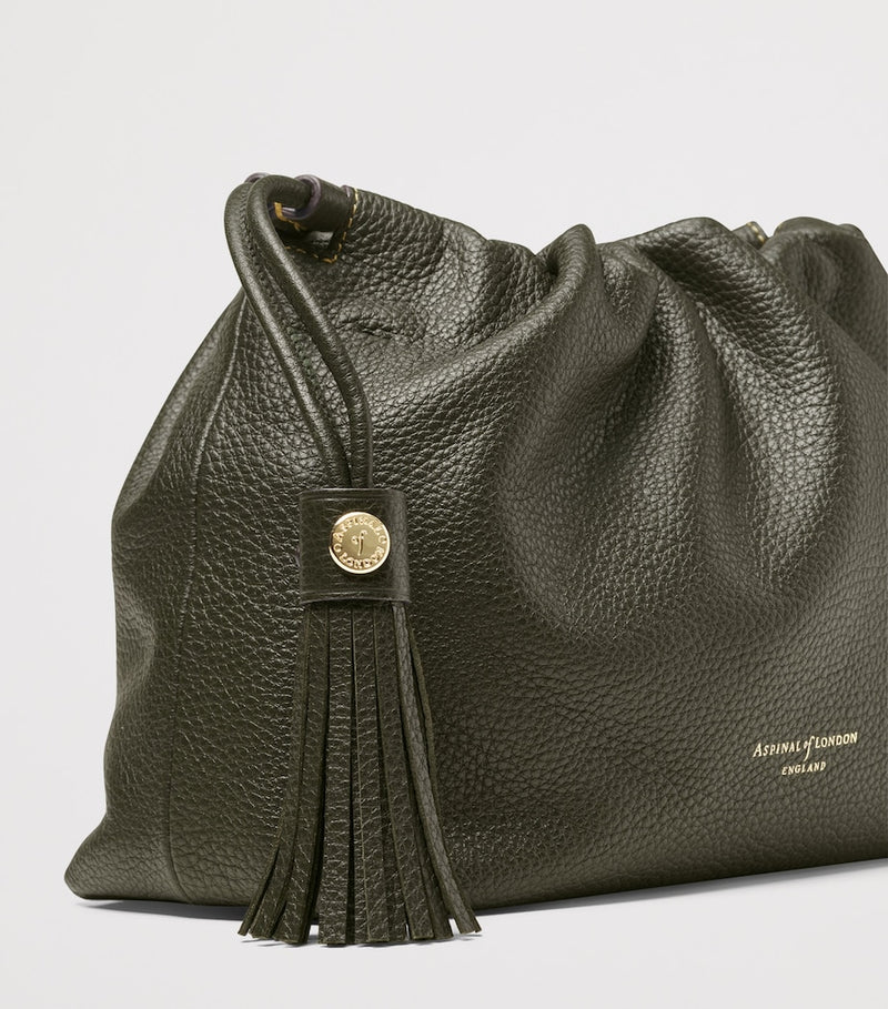 Aspinal of London large cross-body pouch Soho, imported from the UK