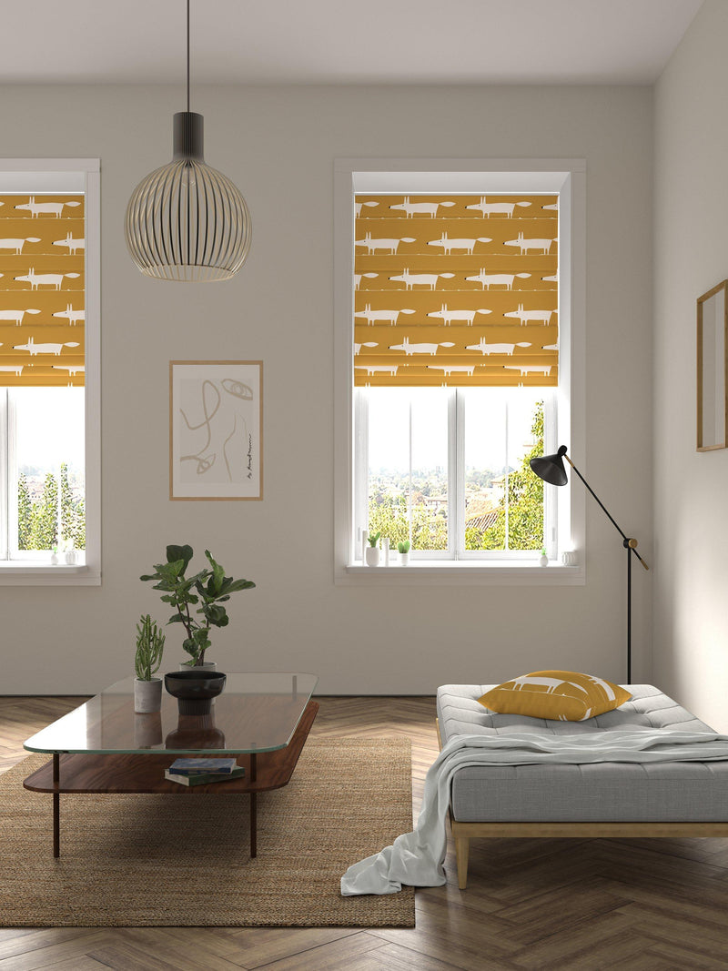 Scion Midi Fox furnishing fabric in 100% cotton, UK version