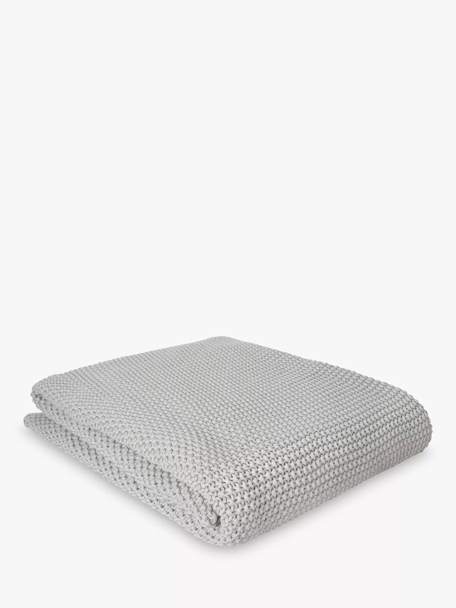 Laura Ashley dove grey cotton throw, imported from the UK
