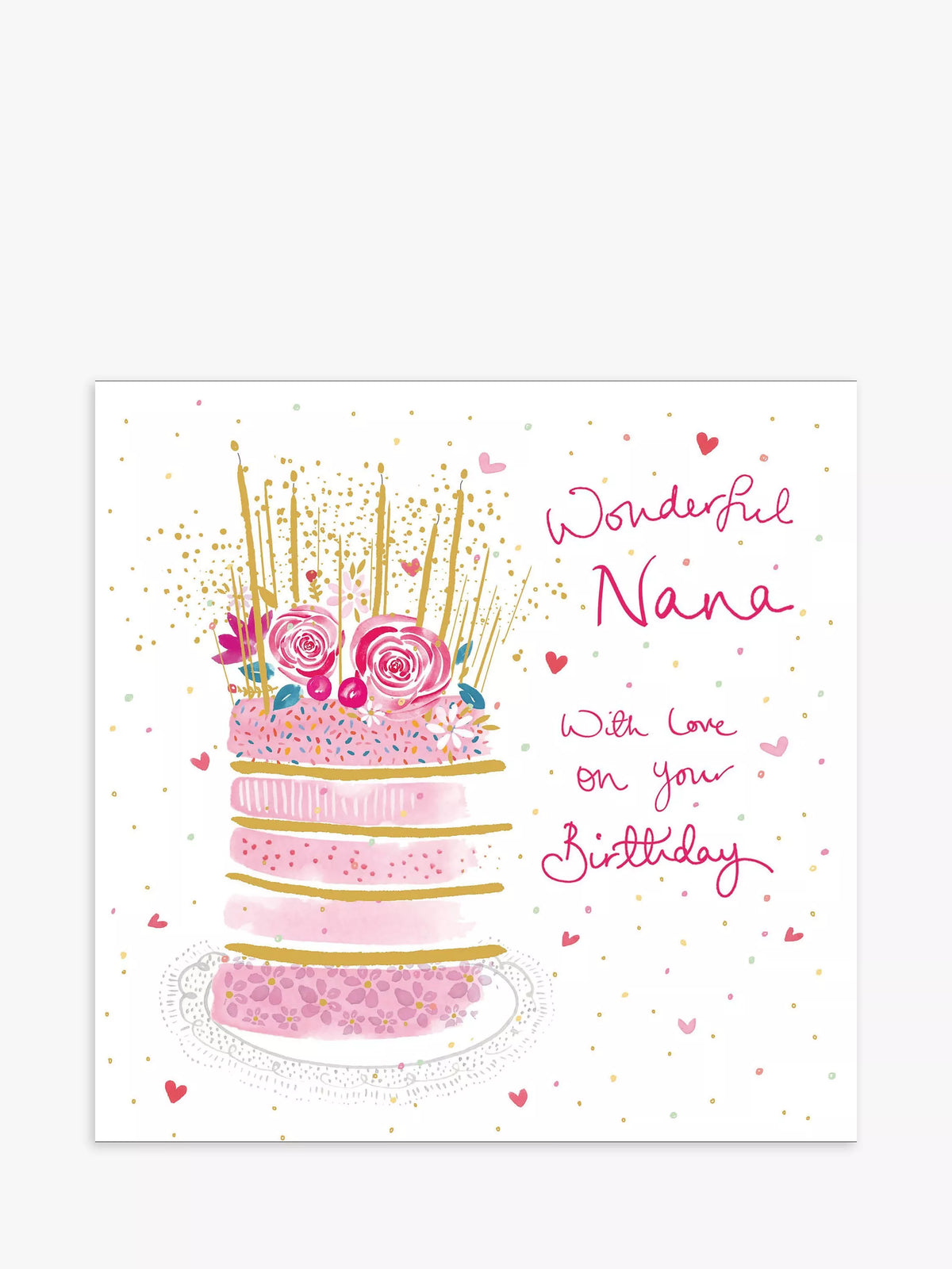 Woodmansterne Nana birthday card - British product