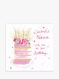 Woodmansterne Nana birthday card - British product