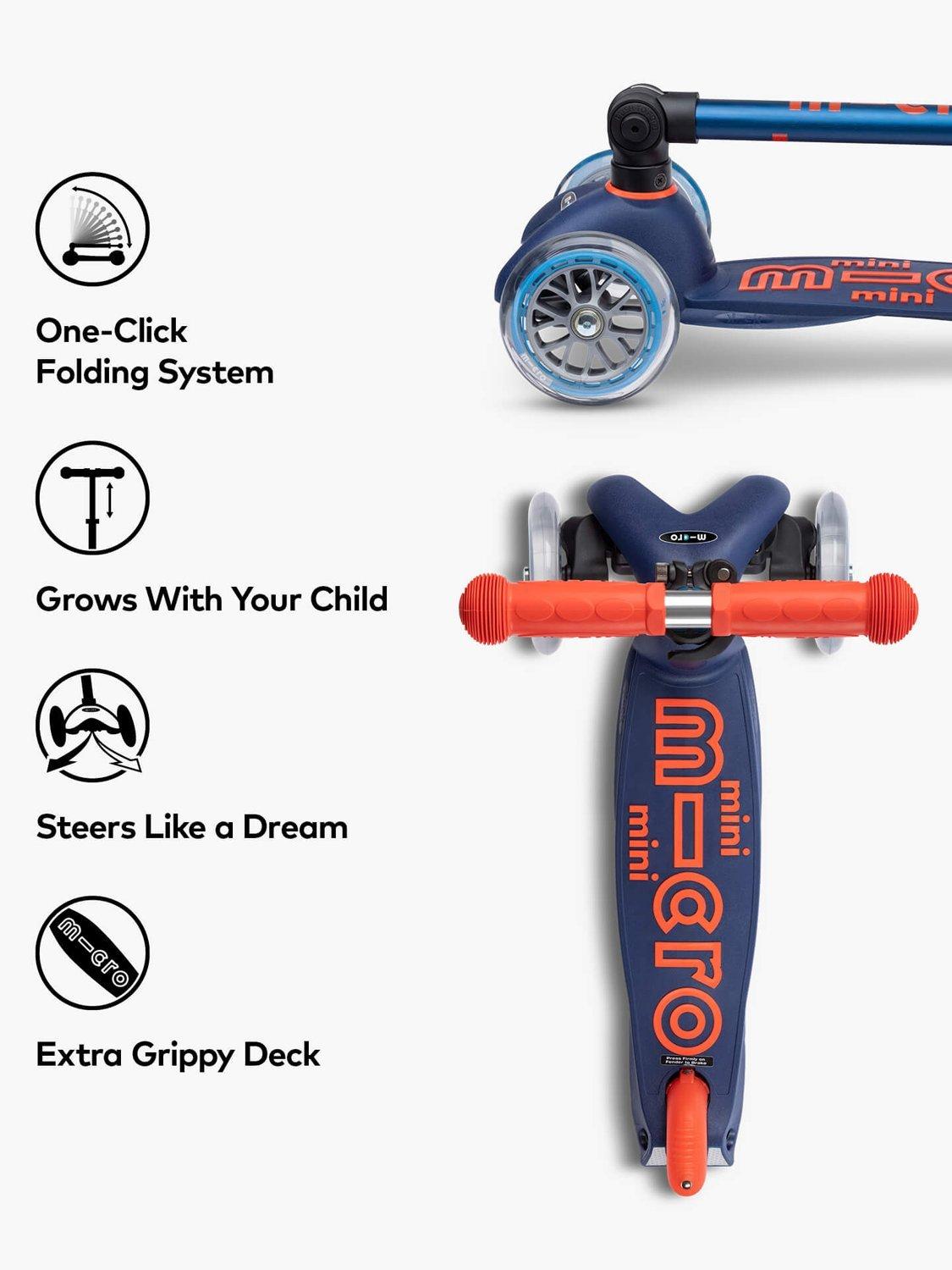 Micro Scooters Mini Deluxe foldable scooter, UK version