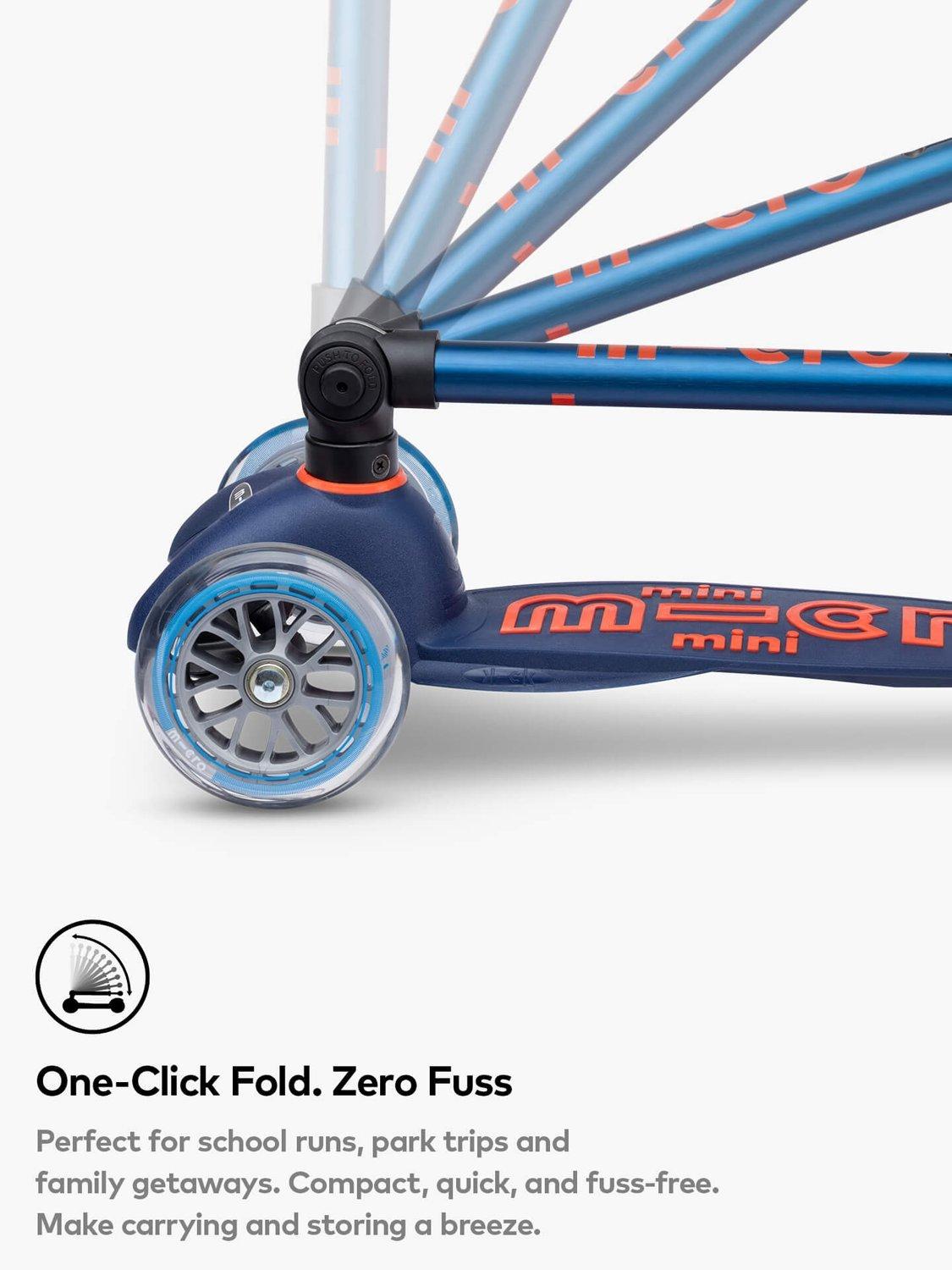 Micro Scooters Mini Deluxe foldable scooter, UK version