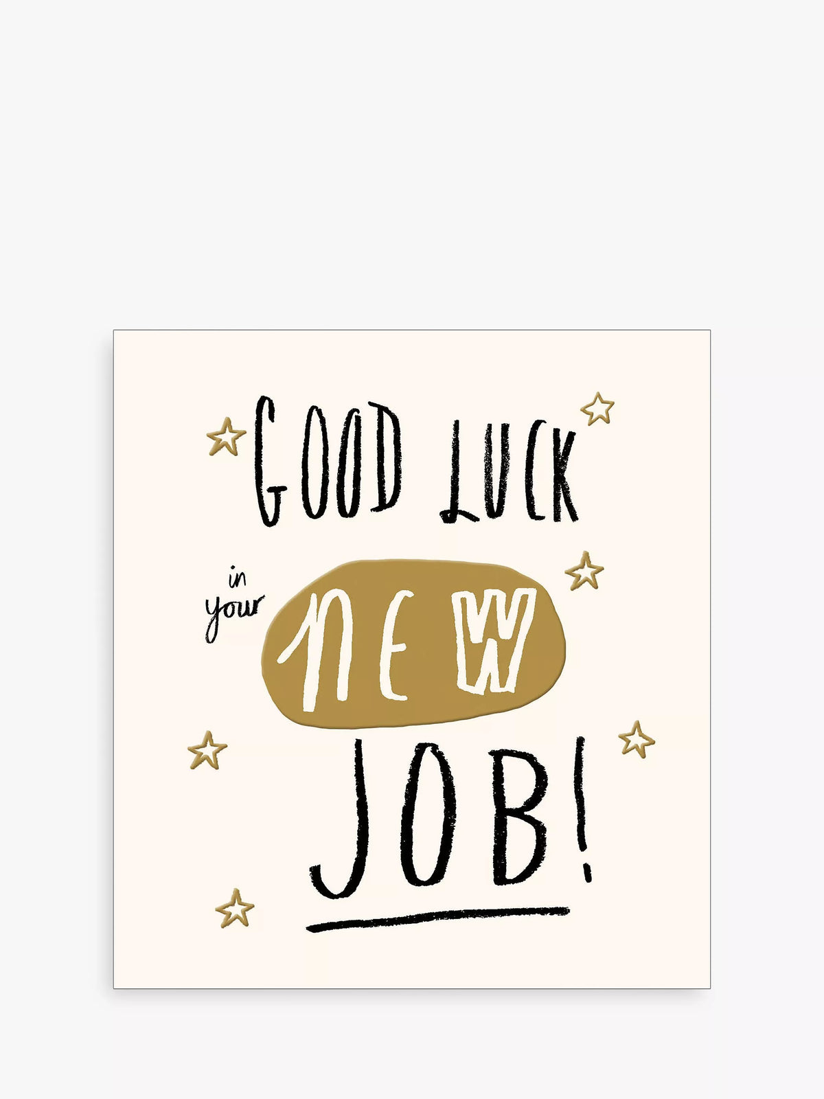 The Proper Mail Company Good Luck New Job greetings card, UK version
