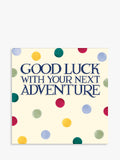 Emma Bridgewater Next Adventure Good Luck Leaving greetings card - British product
