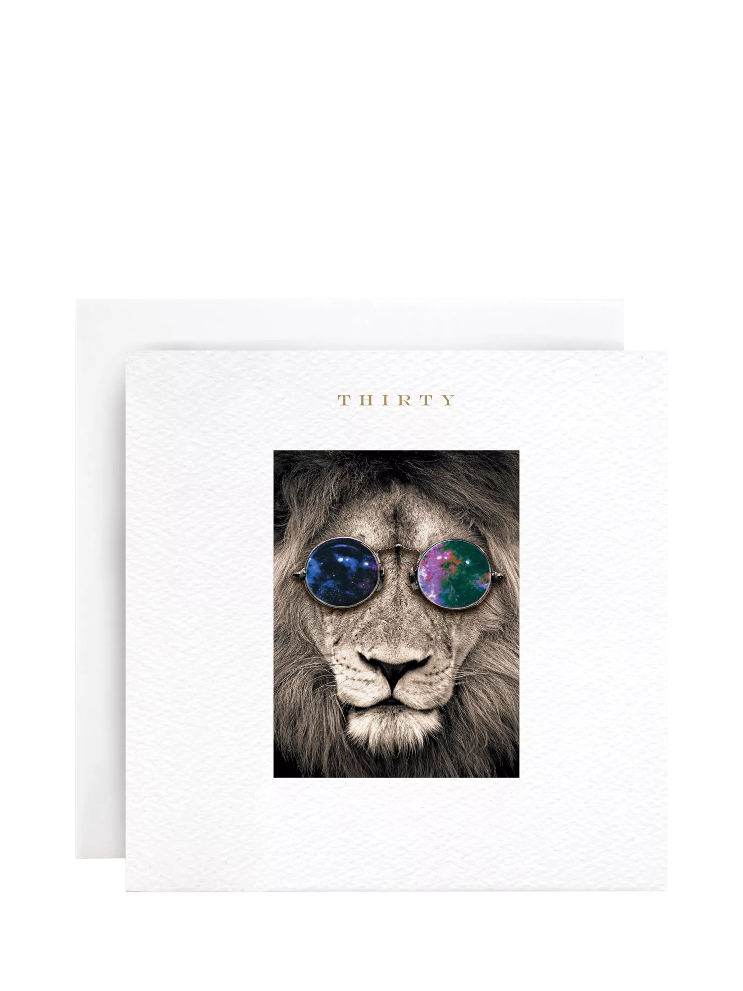 Susan O'Hanlon Cool Lion 30th birthday card, UK version
