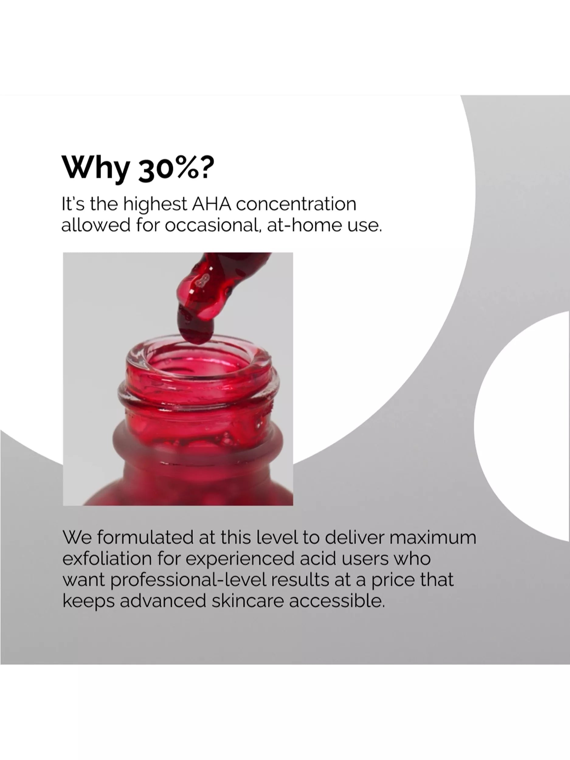 The Ordinary AHA 30% + BHA 2% peeling solution (British brand)