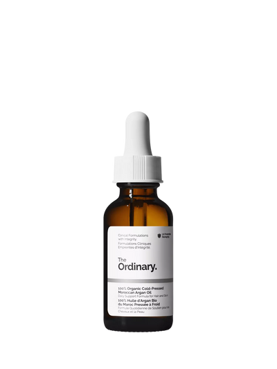 John Lewis The Ordinary 100% Organic Cold Pressed Moroccan Argan Oil Hair and Skin Oil 30ml- Buy online at McGrocer