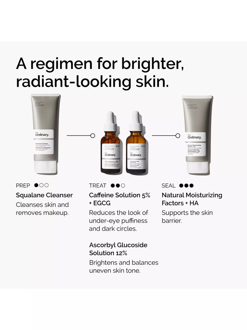 The Ordinary Caffeine Solution 5% + EGCG eye serum 30ml (British brand)