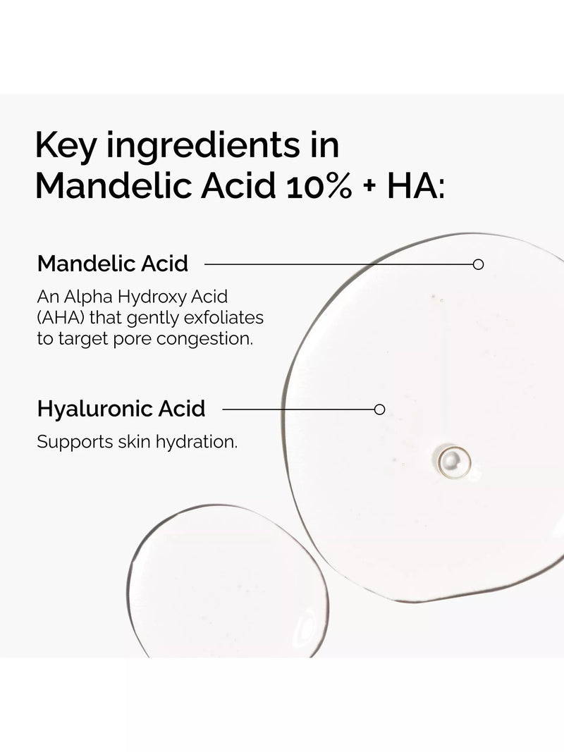 The Ordinary Mandelic Acid 10% + HA 30ml (British brand)