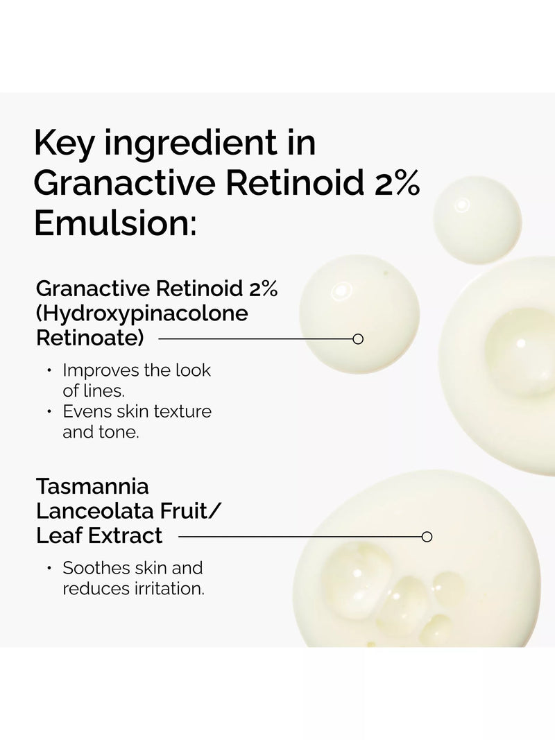 The Ordinary Granactive Retinoid 2% Emulsion 30ml (British brand)
