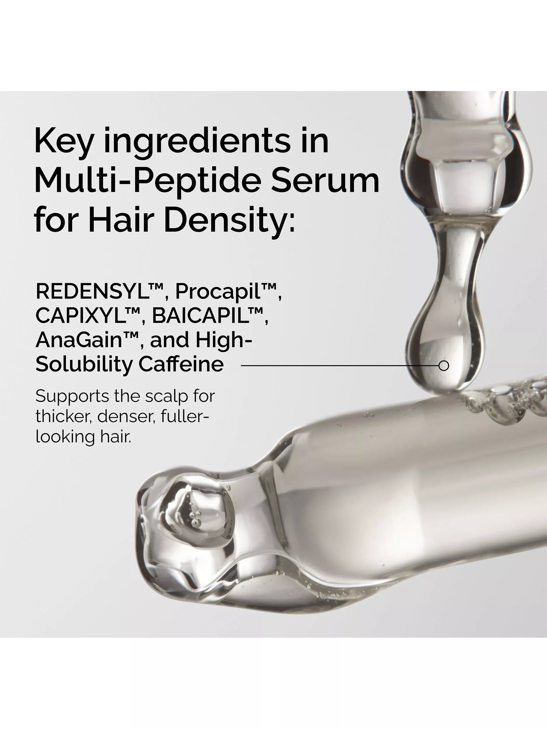 The Ordinary multi-peptide hair serum 60ml (British brand)
