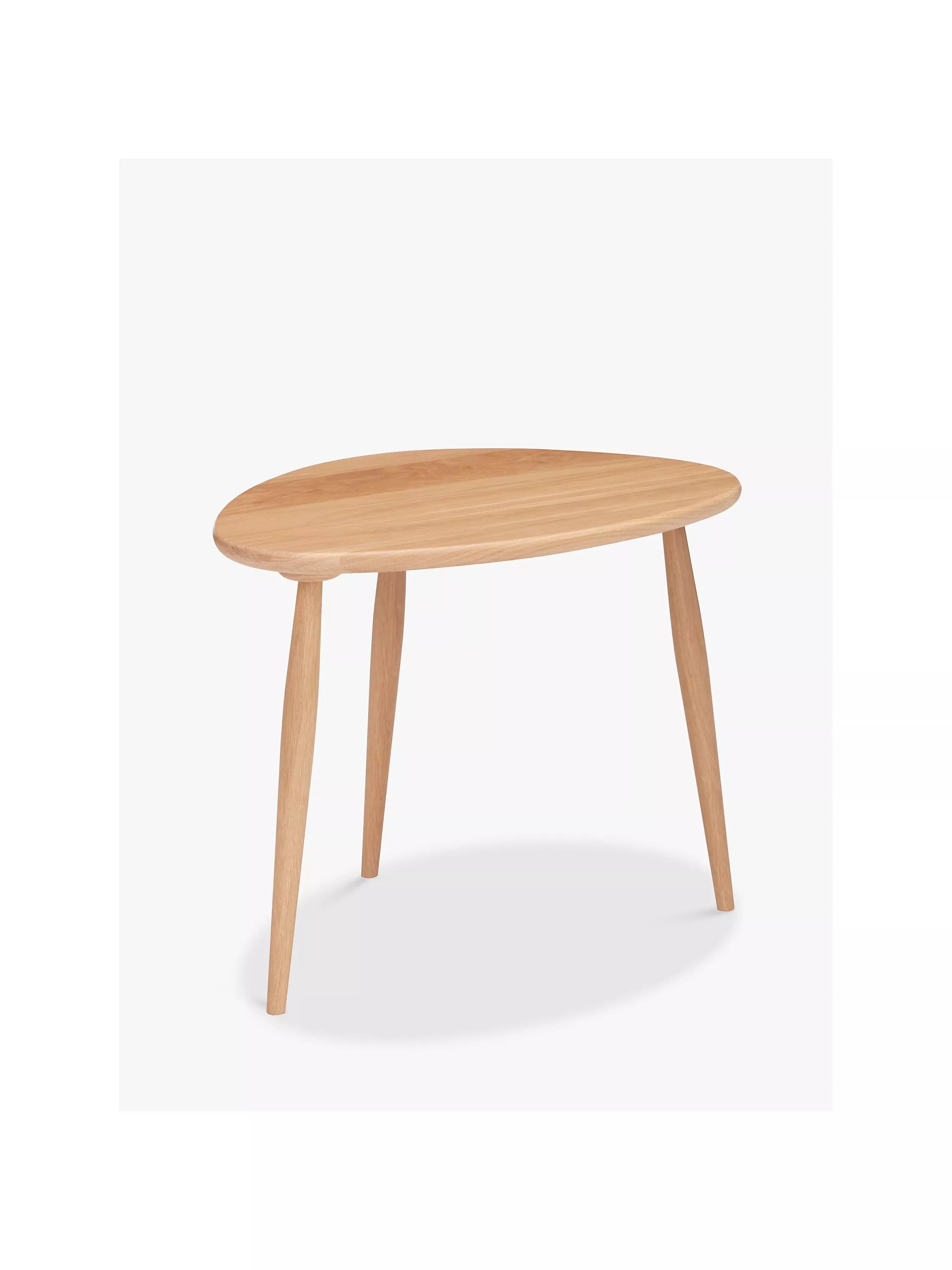 ercol Shalstone nest of 3 tables oak - British product