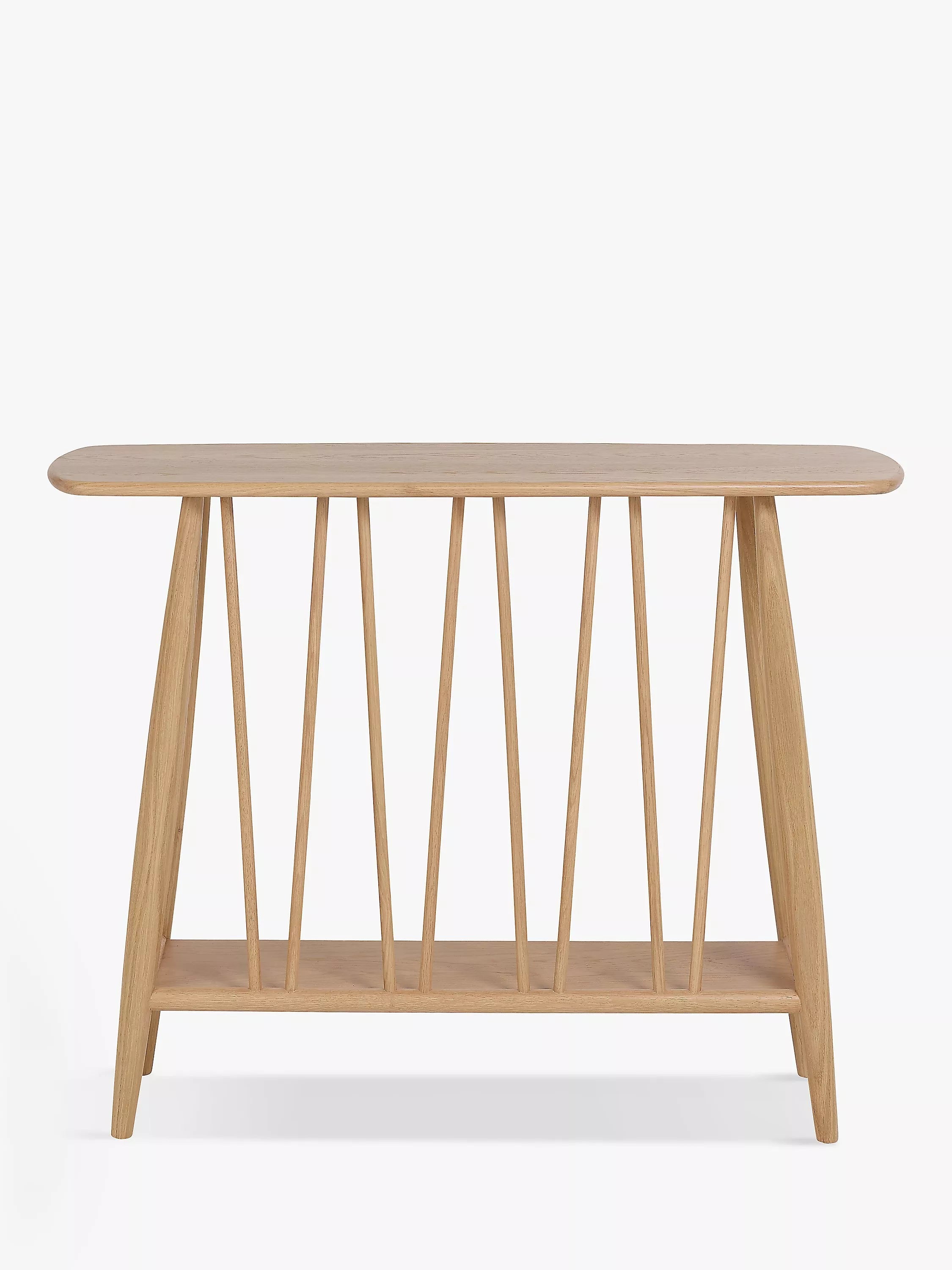 ercol Shalstone console table in oak, UK version