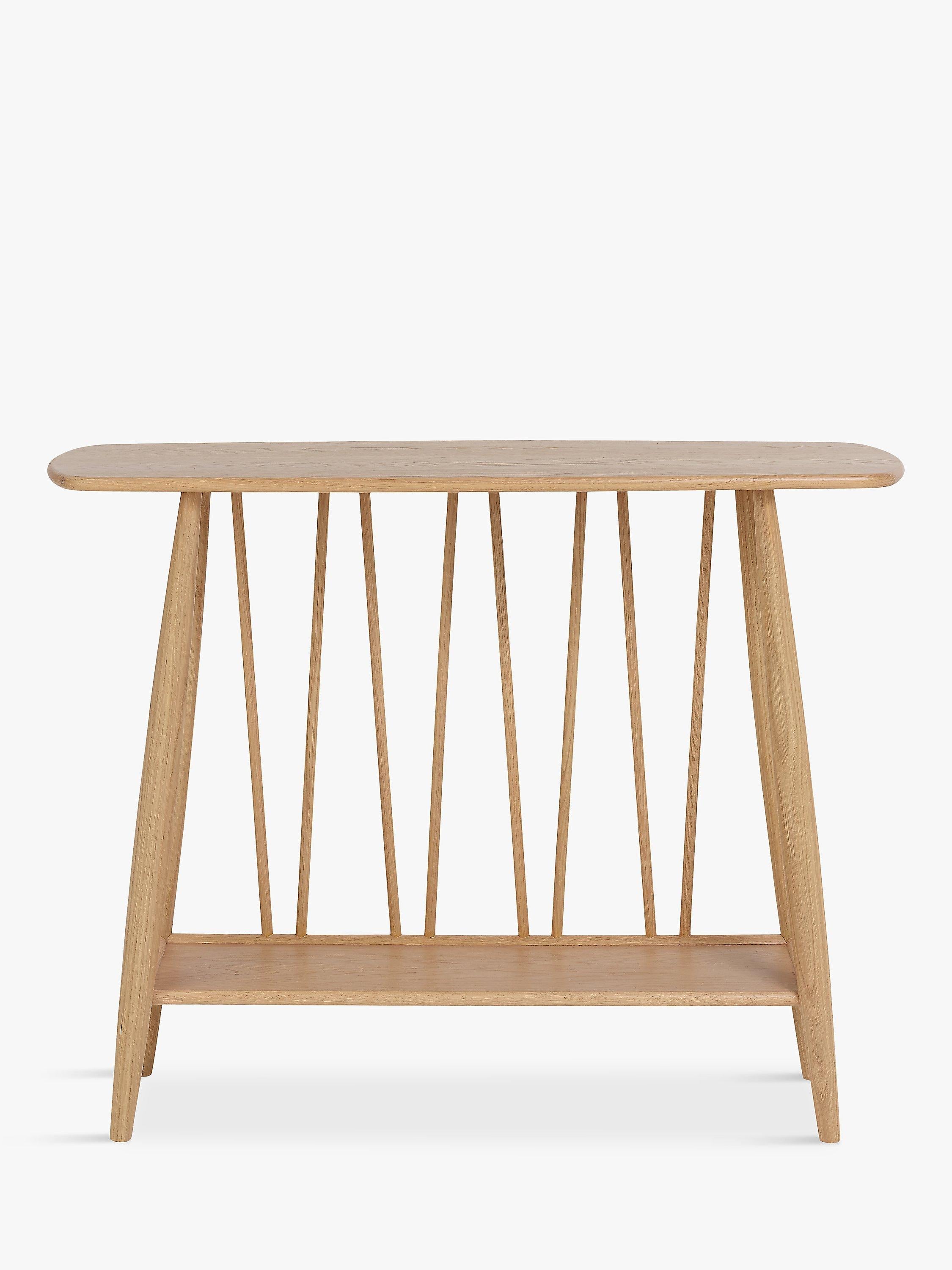 ercol Shalstone console table in oak, UK version