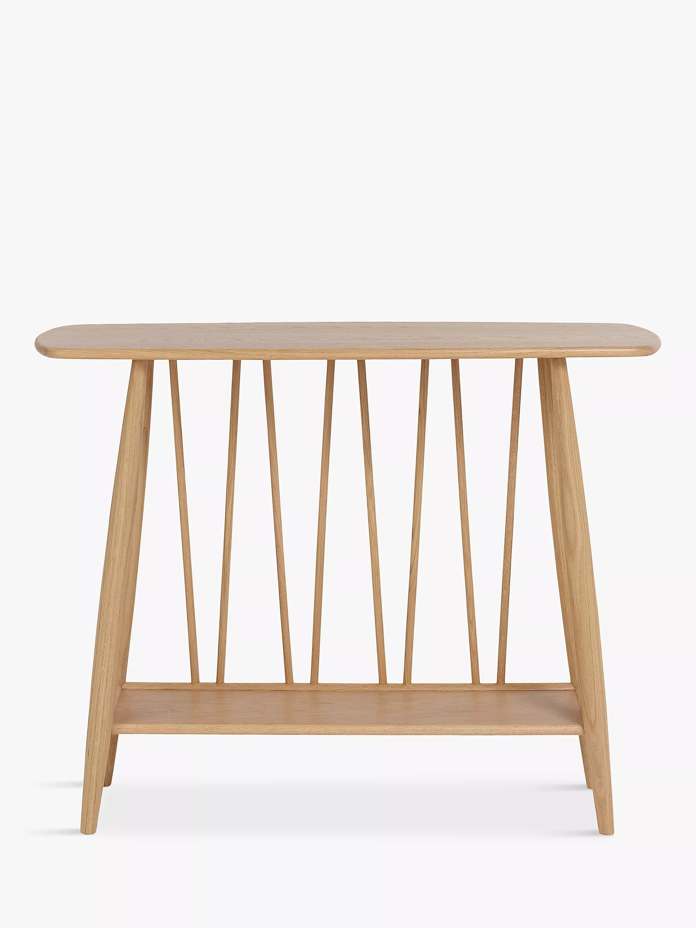 ercol Shalstone console table in oak, UK version