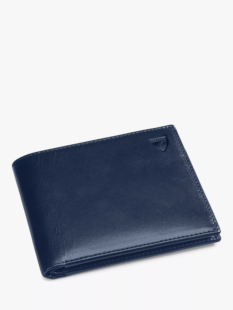 Aspinal of London Classic Smooth Leather Billfold Wallet
