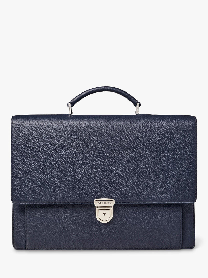 Aspinal of London leather laptop briefcase (British brand)