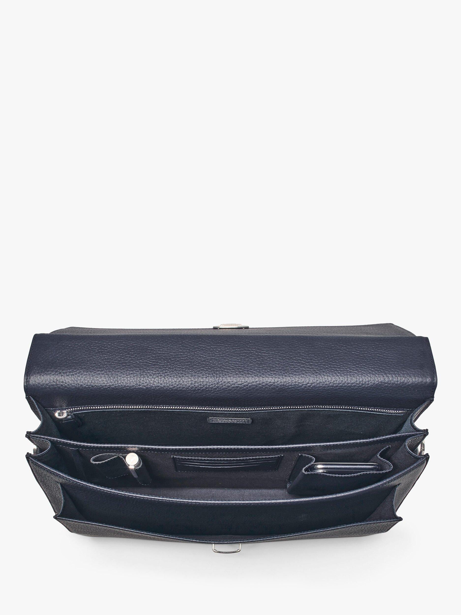 Aspinal of London leather laptop briefcase (British brand)