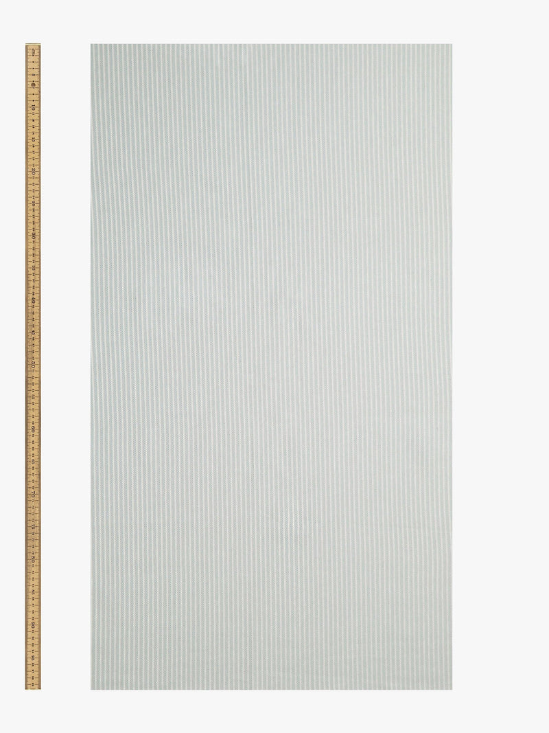 John Lewis cotton herringbone stripe fabric 140cm width, UK version